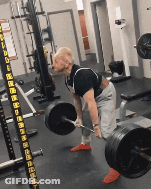 Weight Lifting Gym Workout GIF