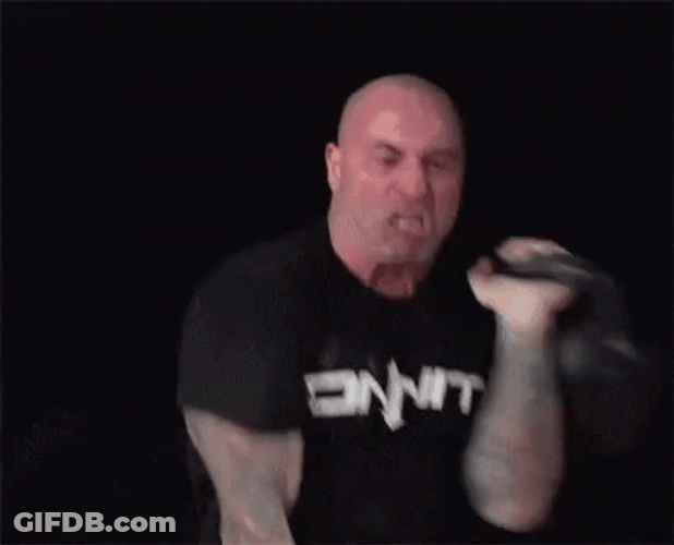 Weight Lifting Joe Rogan Kettlebell Workout GIF
