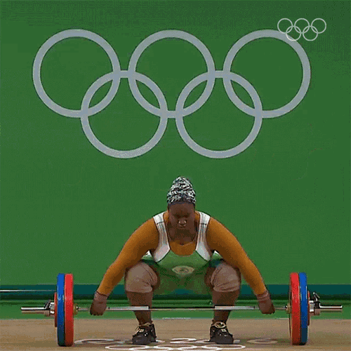 Weightlifting Maryam Usman GIF