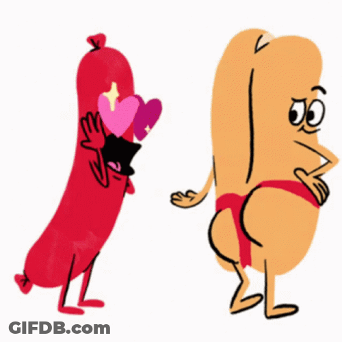 Weiner In Love GIF
