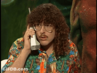 Weird Al Question Mark GIF