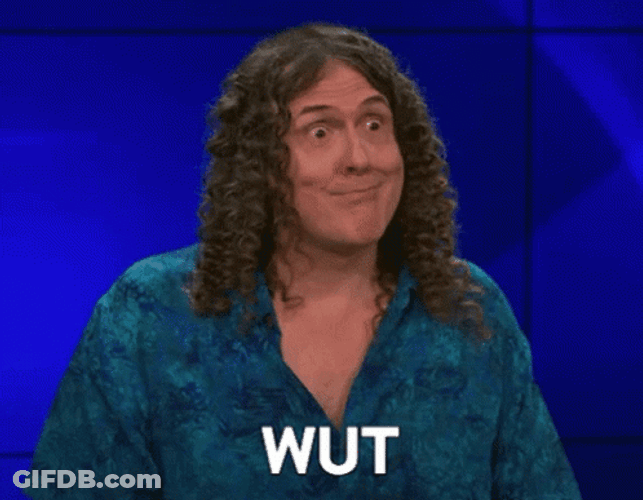 Weird Al Yankovic Wut GIF