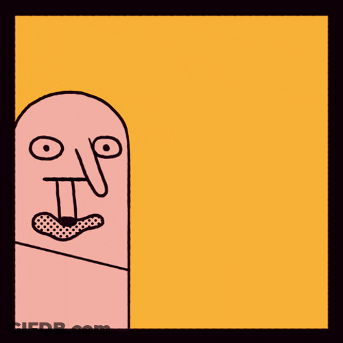 Weird Cartoon Guy Dizzy GIF