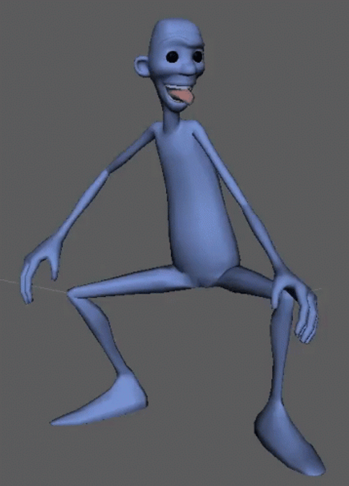 Weird Creature Animation GIF