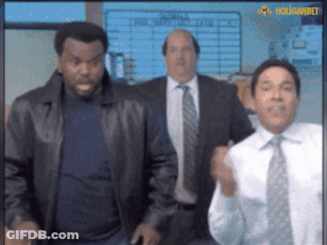 Weird Dance Office Celebration GIF