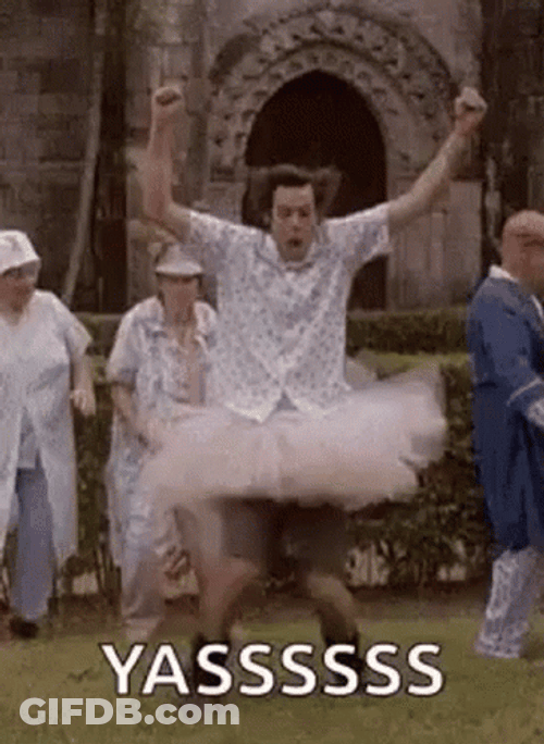 Weird Dancing Guy Celebration Meme GIF