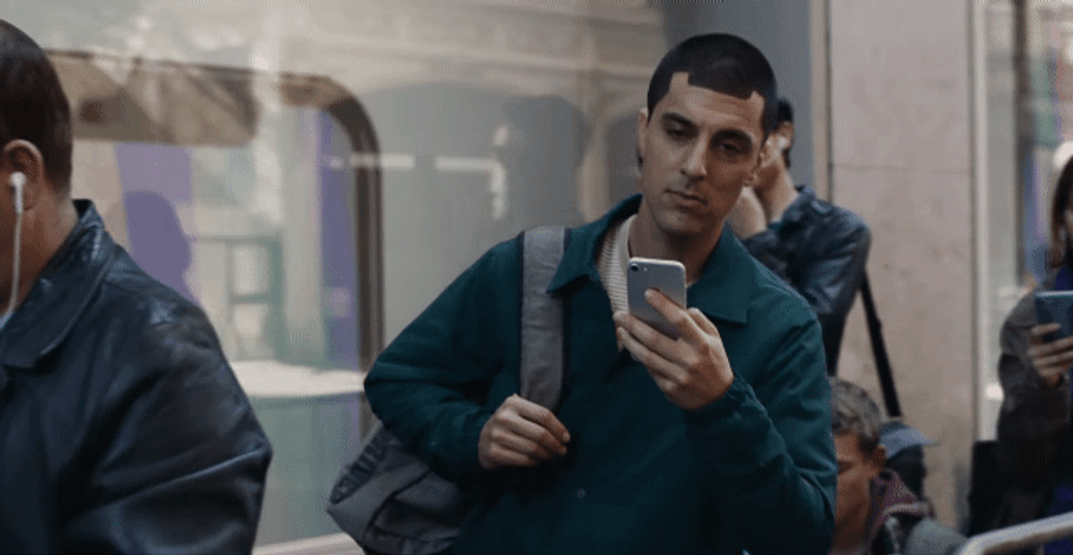 Weird Haircut GIF