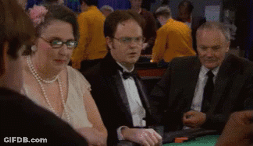 Weird Man At Casino Movie GIF