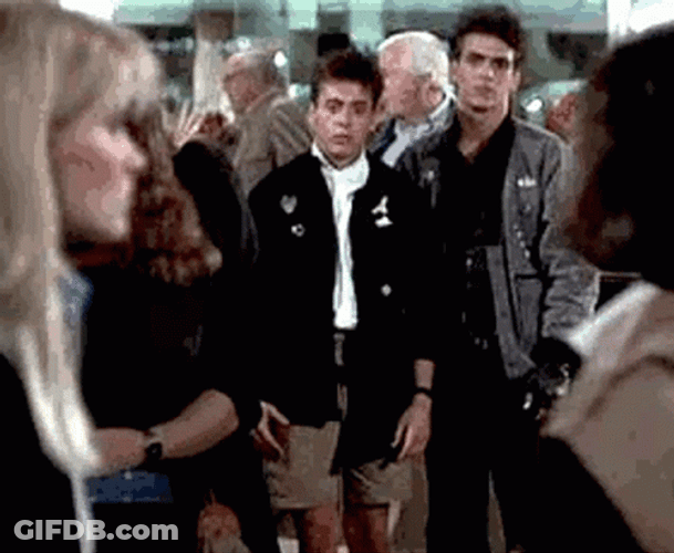 Weird Science Cheering Someone GIF