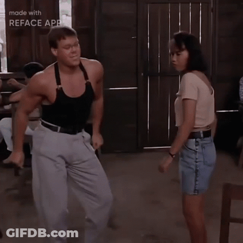 Weird Science Funny Dances GIF