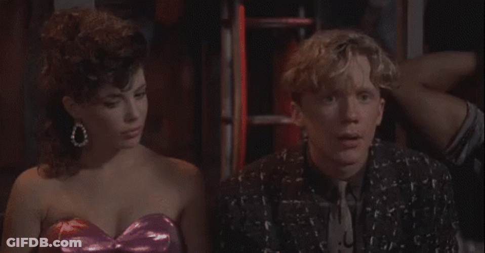 Weird Science With Date GIF