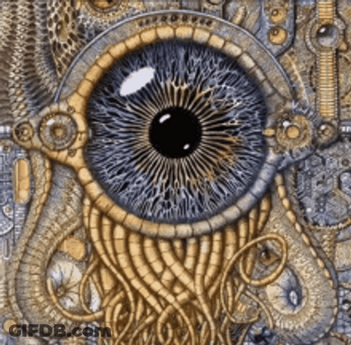 Weirdly Satisfying Eyeball GIF