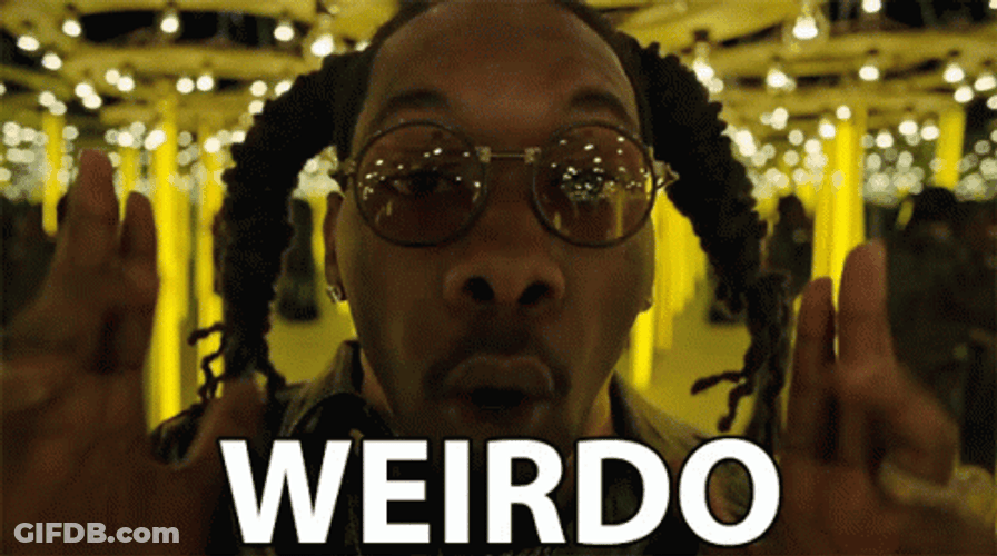 Weirdo Face Of Offset GIF
