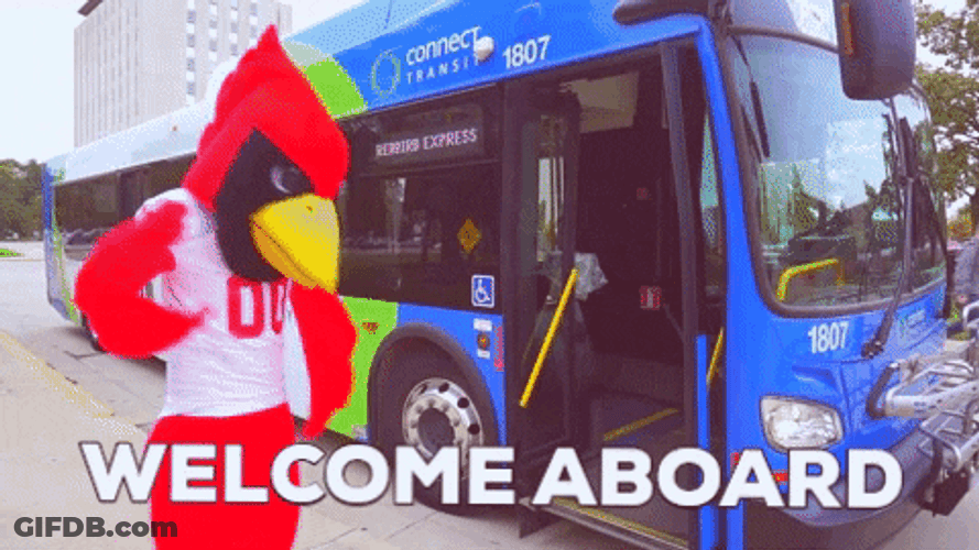 Welcome Aboard Illinois Connect Transit GIF