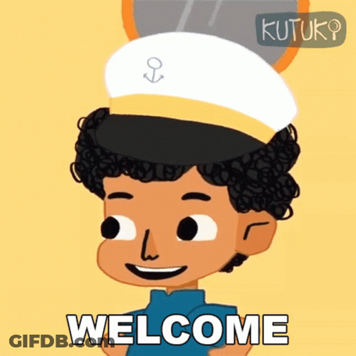 Welcome Aboard Kutu Cartoon GIF