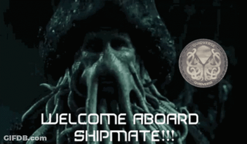 Welcome Aboard Pirate Captain Jones GIF