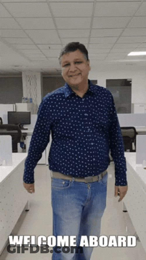 Welcome Aboard Quixy Applicants GIF
