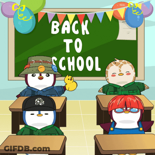 Welcome August Back To School GIF