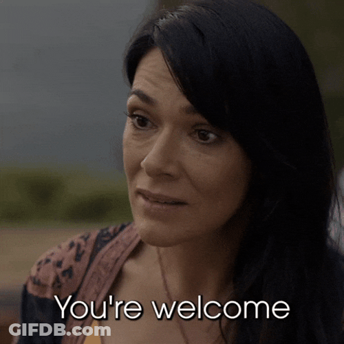 Welcome August Cesca Major You're Welcome GIF