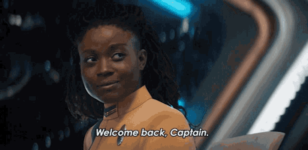 Welcome Back Captain Lt Cmdr Joann Owosekun GIF