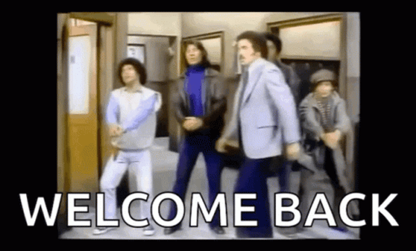 Welcome Back Dance GIF