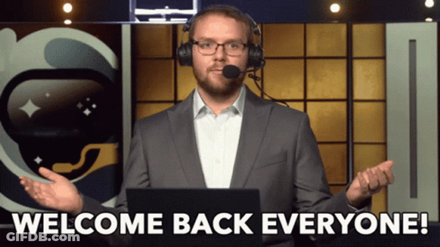 Welcome Back Everyone Football Is Here GIF