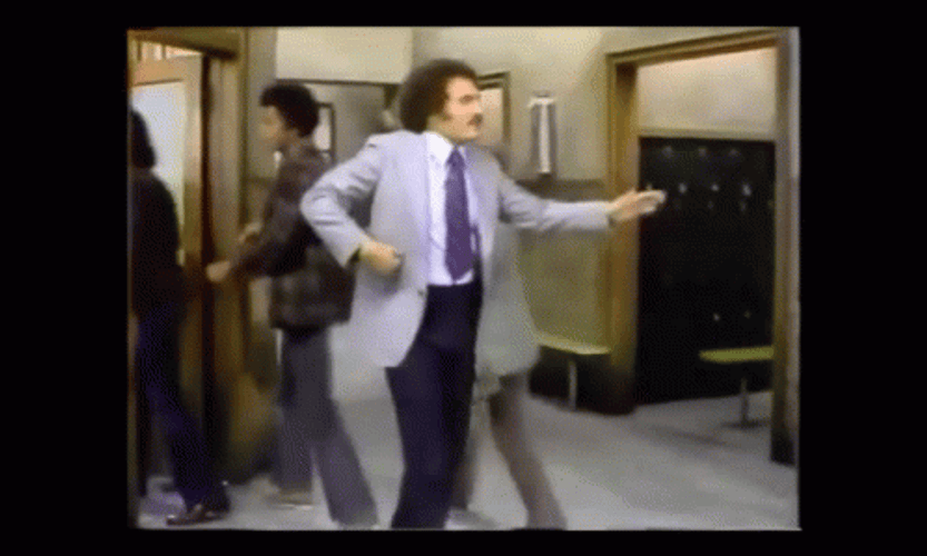Welcome Back Kotter Dancing Around GIF