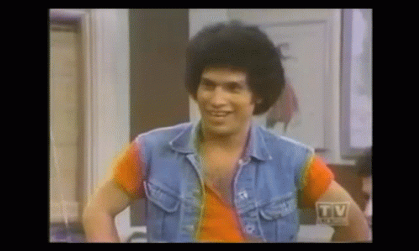 Welcome Back Kotter Talking Smiling GIF