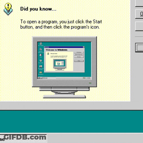 Welcome Back To Microsoft Windows GIF