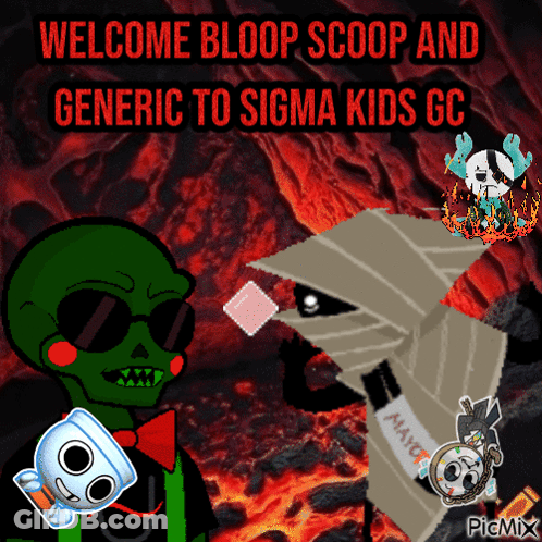 Welcome Bloop Scoop And Generic To Sigma Kids GIF
