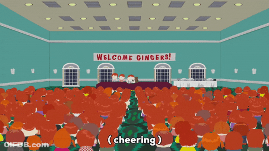 Welcome Gingers Presentation GIF
