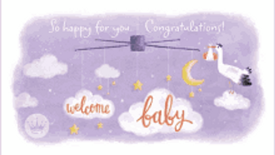 Welcome New Baby Congratulations GIF