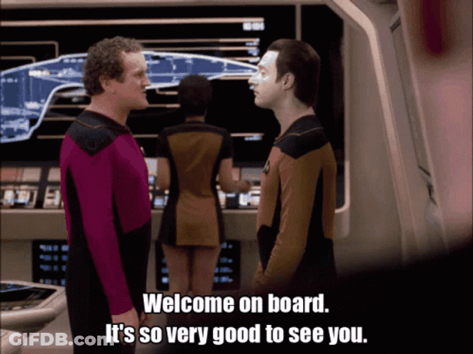 Welcome On Board To The Team Meme GIF