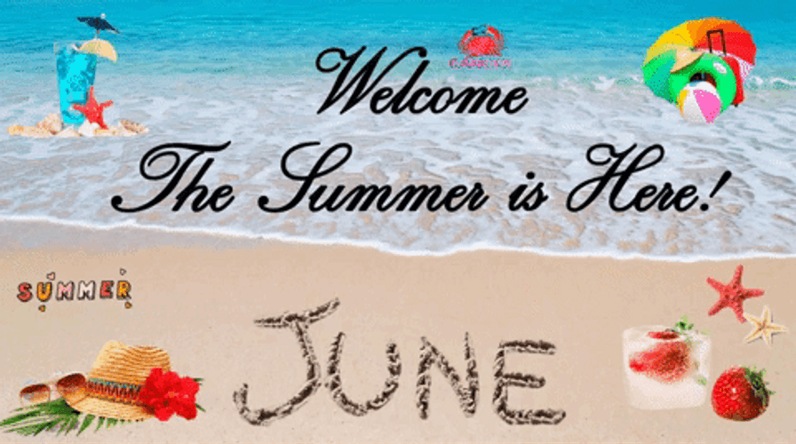 Welcome The Summer Is Here June GIF