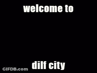 Welcome To Dilf City Man Smoking Cigarette GIF