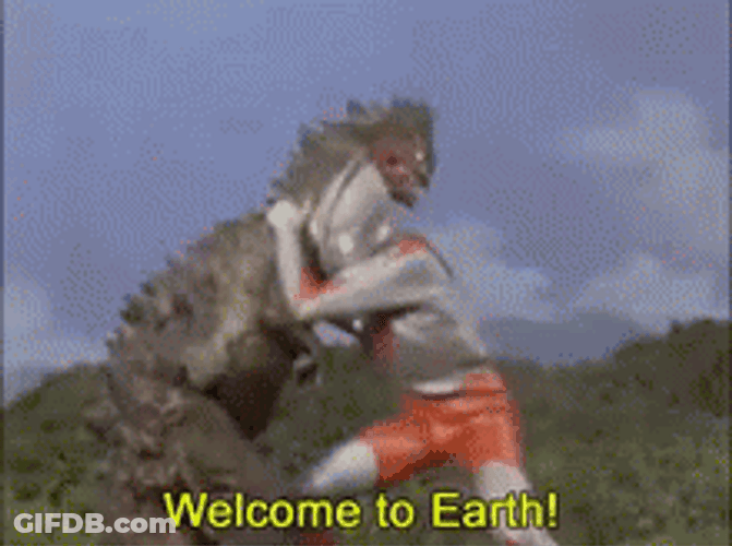Welcome To Earth Ultraman GIF