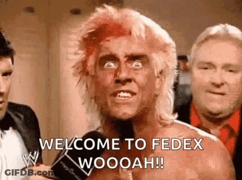 Welcome To Fedex Woah GIF