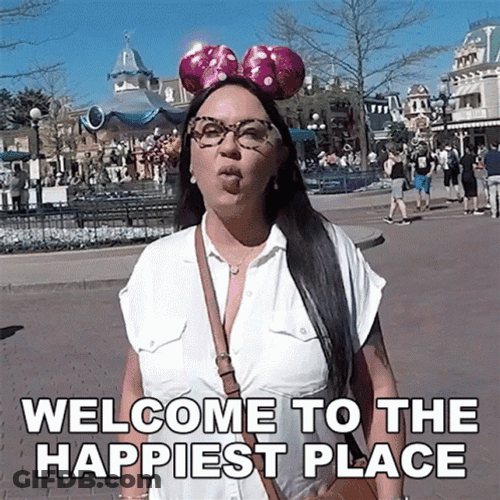Welcome To Happiest Place On Earth Mariah Milano GIF