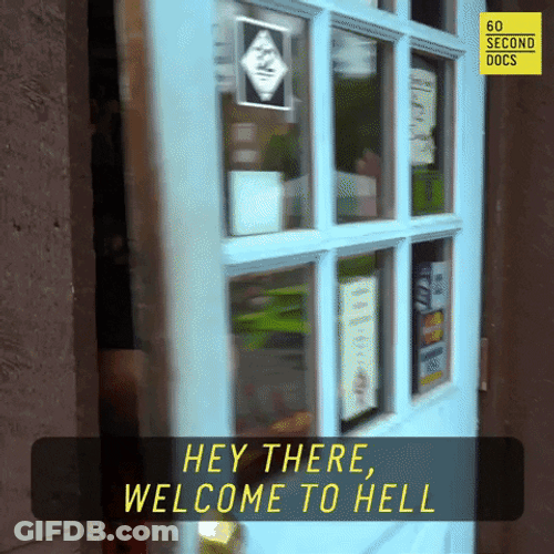 Welcome To Hell 60 Second Docs GIF