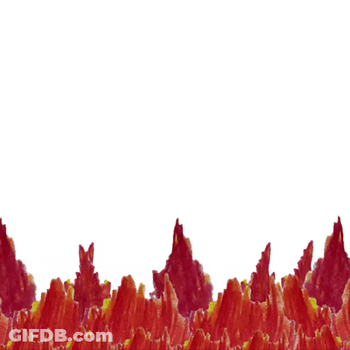 Welcome To Hell Animated Devil Flying Out GIF