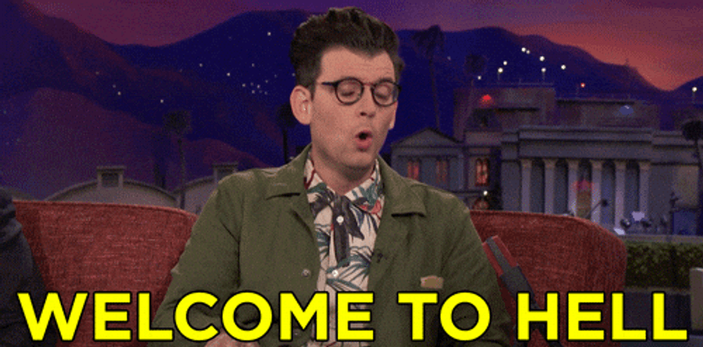 Welcome To Hell Comedian Moshe Kasher GIF
