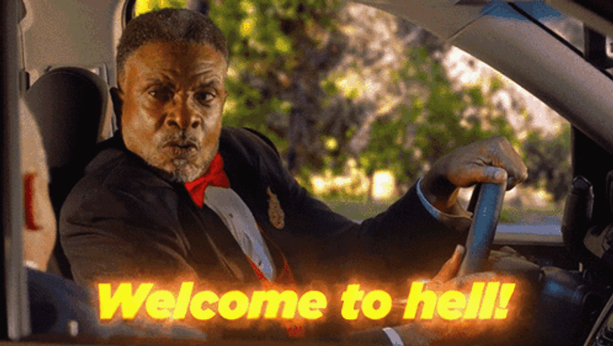 Welcome To Hell Keith David Disguised Devil GIF