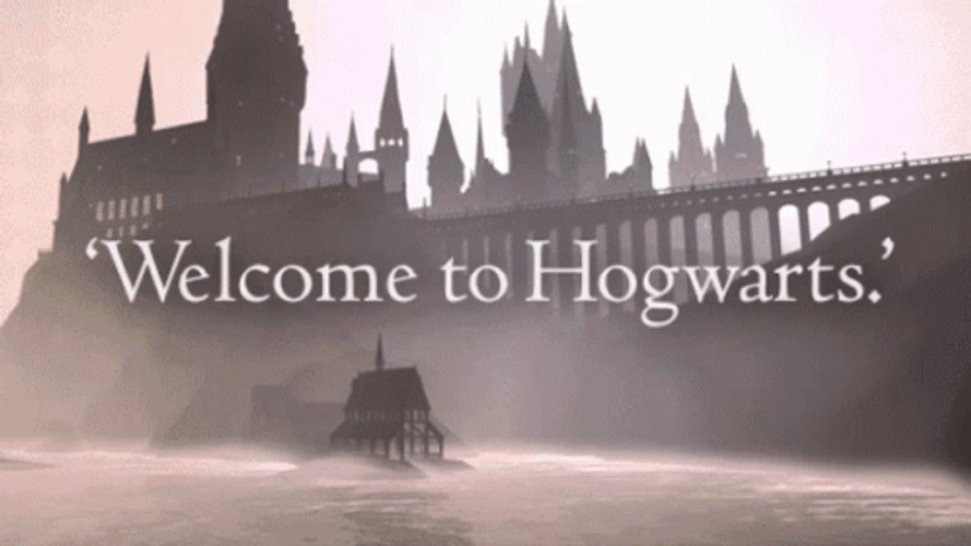 Welcome To Hogwarts GIF