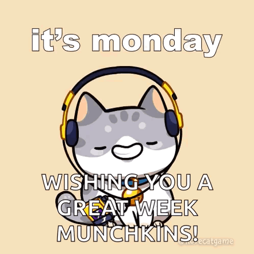 Welcome To Monday DJ Cat Its Monday GIF