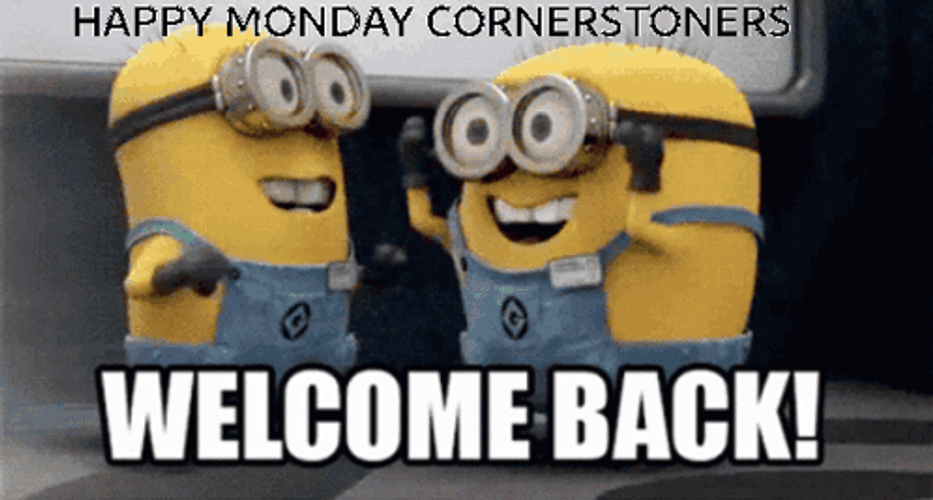Welcome To Monday Laughing Minions GIF