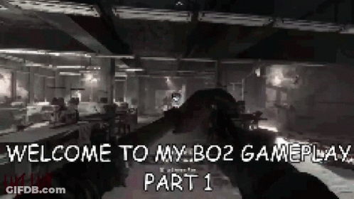Welcome To My BO2 Gameplay Part 1 GIF