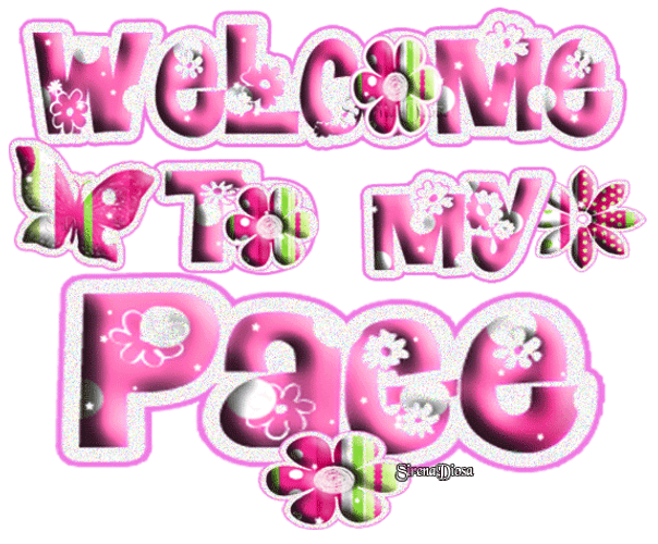 Welcome To My Space Sparkle GIF