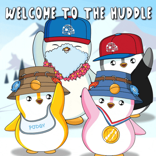 Welcome To The Club Huddle Penguins GIF