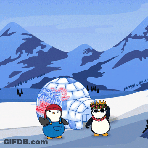 Welcome To The Club Iglo GIF