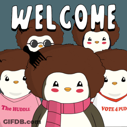 Welcome To The Club Penguin Sticker GIF